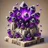 Minecraft Mod : Budding Amethyst Crafting Recipe