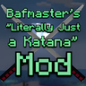 Minecraft Mod : Bafmaster's "Literally Just a Katana" Mod