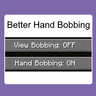 Minecraft Mod : BetterHandBobbing