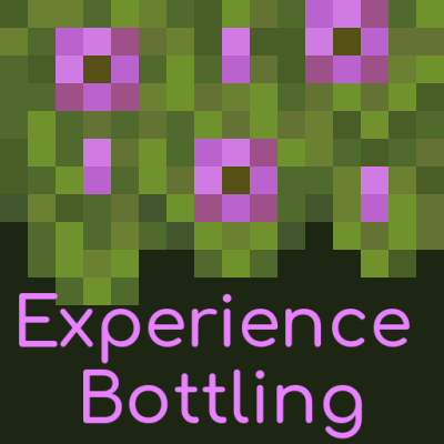 Minecraft Mod : BlossomExperienceBottling