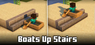 Minecraft Mod : Boats Motion Rework (Climb Stairs, Slabs, and Ice)