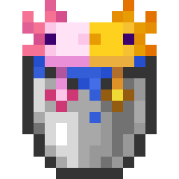 Minecraft Mod : Axolotl Buckets