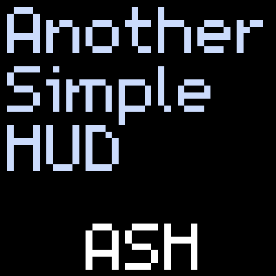 Minecraft Mod : ASH - Another Simple HUD