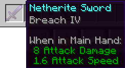 Minecraft Mod : Breach Swords