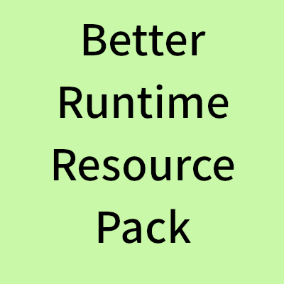 Minecraft Mod : Better Runtime Resource Pack (BRRP)