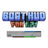 Minecraft Mod : BoatHud for 1.21 (hibi's)