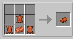 Minecraft Mod : Backport Saddle & Nametag copper