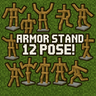 Minecraft Mod : Armor Stand 12 Poses
