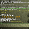 Minecraft Mod : Boss Results
