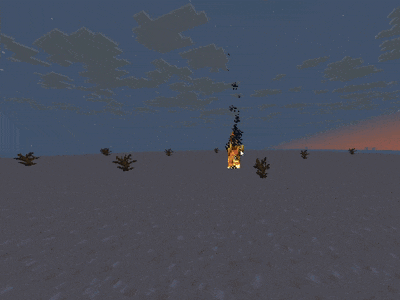 Minecraft Mod : Blaze Attack Animation 1