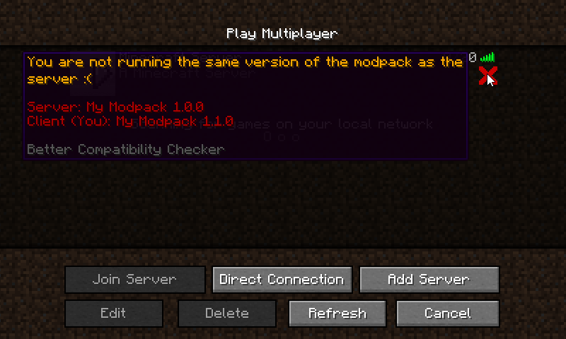 Minecraft Mod : Better Compatibility Checker 1