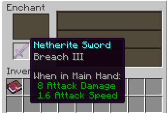 Minecraft Mod : Breach Swords 1