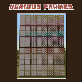 Minecraft Mod : Aesthetic Frames 2