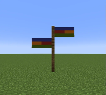 Minecraft Mod : Banner Flags 1
