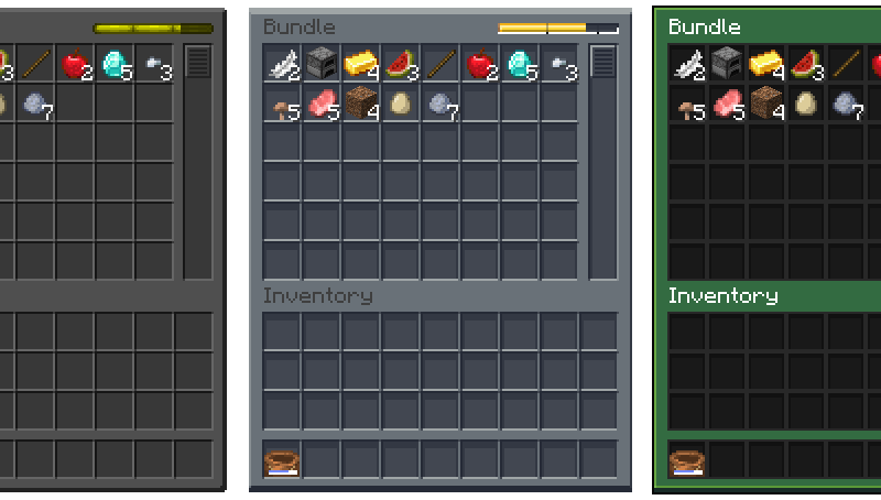 Minecraft Mod : Bundle Inventory 1