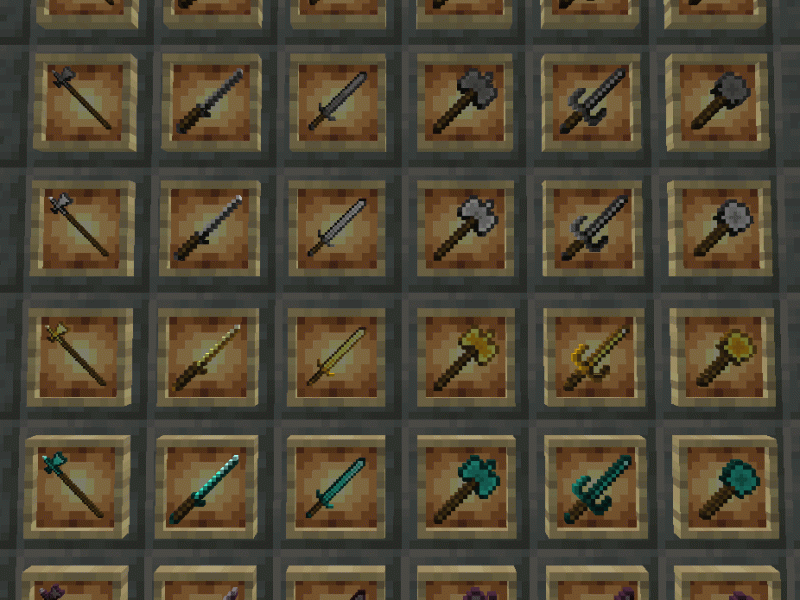 Minecraft Mod : Almiris Weapons 2