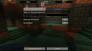 Minecraft Mod : Bad Apple World Preset 1