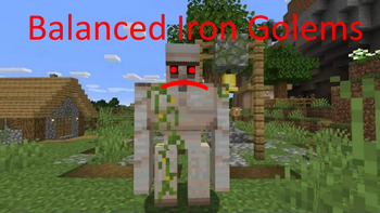 Minecraft Mod : Balanced Iron Golems 1