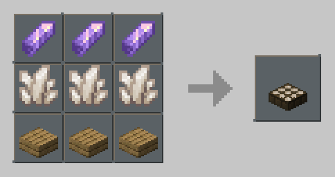 Minecraft Mod : Amethyst in More Recipes 2