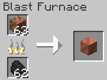 Minecraft Mod : Blasting Raw Metal Blocks 2