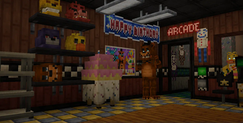 Minecraft Mod : (Discontinued) FNaF's: Build & Decor (Java Edition) 1