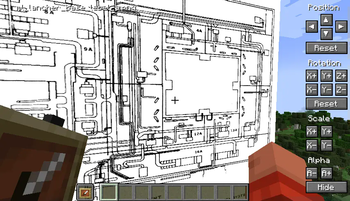 Minecraft Mod : Blueprints 1