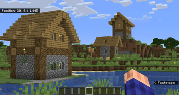 Minecraft Mod : Bedrock Coordinates 1