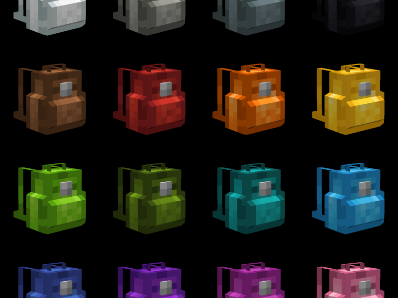 Minecraft Mod : Backpacked: World of Color 3