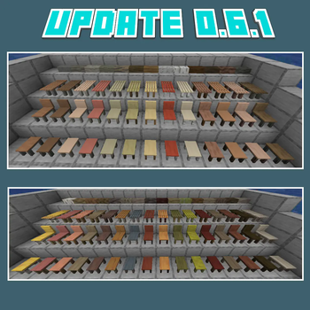 Minecraft Mod : Aesthetic Seating 1
