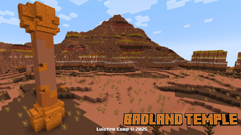 Minecraft Mod : Badland Temple 3