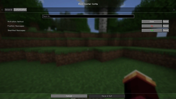 Minecraft Mod : Block Counter 2