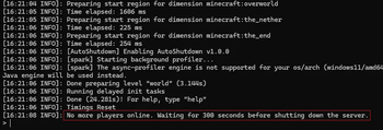Minecraft Mod : AutoShutdown 1