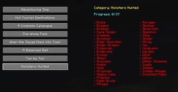 Minecraft Mod : Advancement Tracker 3