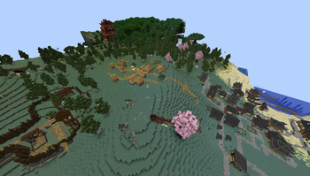 Minecraft Mod : Big Globe - Remove Vanilla Structures 2