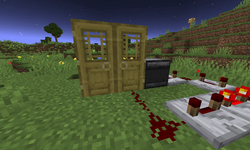 Minecraft Mod : Animated Doors 1