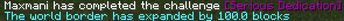 Minecraft Mod : Advancement Border 1