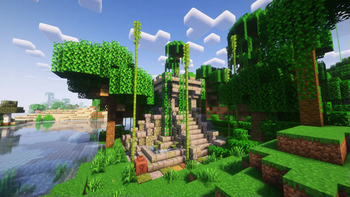 Minecraft Mod : Ancient Enchantment Temple 2