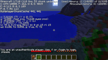 Minecraft Mod : Authenticate 2