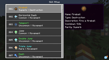 Minecraft Mod : Advanced Skills 4
