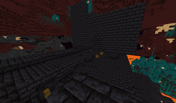 Minecraft Mod : Bastion Remnant Hoglin Stable Reforged 3