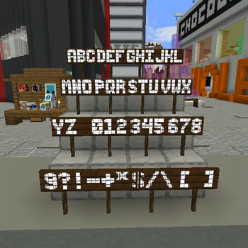 Minecraft Mod : Big Sign Writer 4