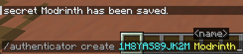 Minecraft Mod : Authenticator 1
