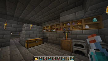 Minecraft Mod : Akicater's shelf mod 9