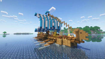 Minecraft Mod : Antique Trading Ship 1