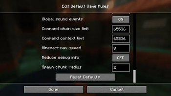 Minecraft Mod : Boring Default Game Rules 2