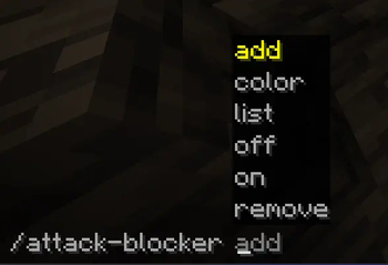 Minecraft Mod : Attack-Blocker 1