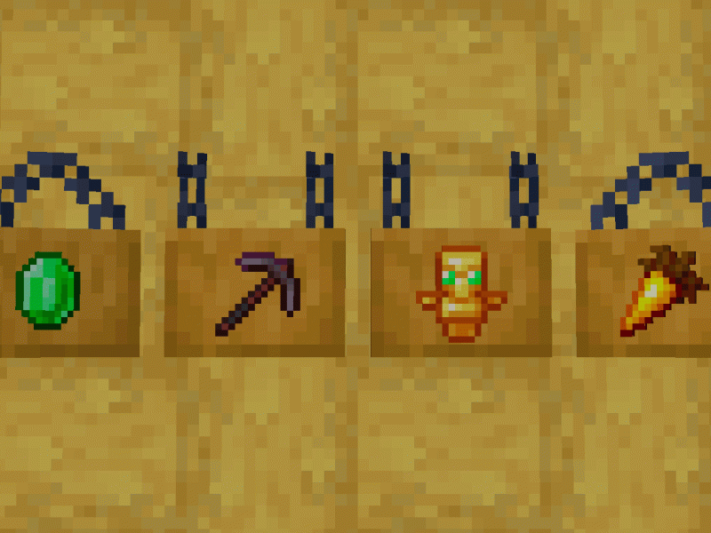 Minecraft Mod : Better Hanging Signs 2