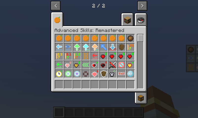 Minecraft Mod : Advanced Skills: Remastered 2
