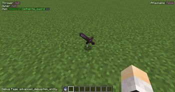 Minecraft Mod : Advanced Debug 4