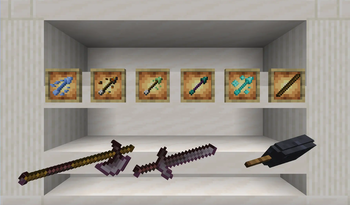 Minecraft Mod : A Few More Weapons 1